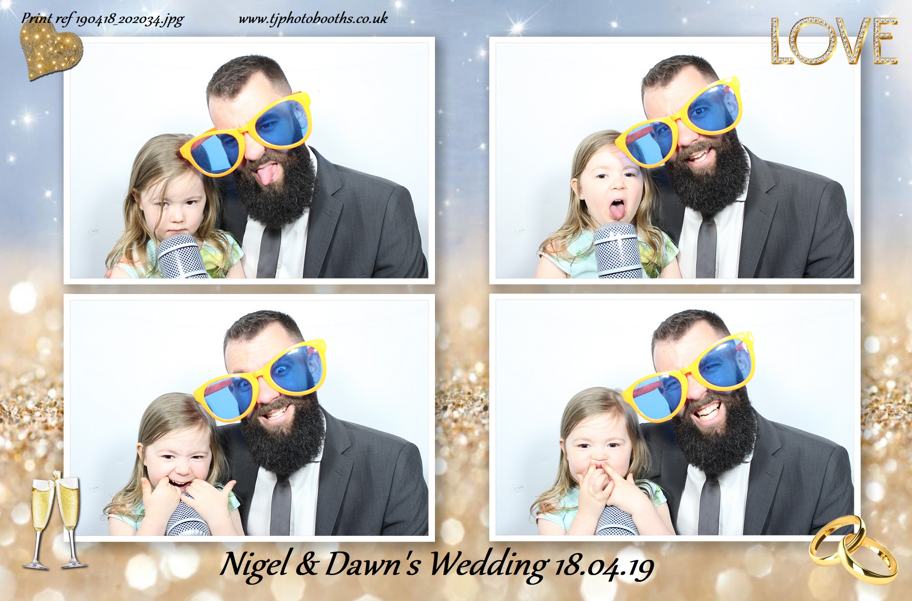 Nigel & Dawn's Wedding | View more photos from the event at gallery.tjphotobooths.co.uk/u/TJPhotobooths/Nigel-Dawns-Wedding